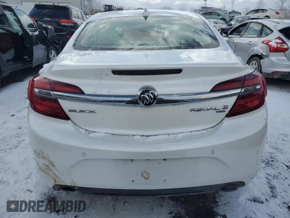 ✅ 2017 Buick Regal Premium II • VIN: 2G4GS5GX3H9106903 • Lot: 47918745. Listed on Copart with 80,965 mi. Free auction sales archive from the USA and detailed vehicle history report at DreamBid. Image 6.
