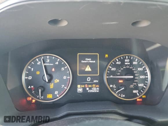 ✅ 2025 Subaru Outback Wilderness • VIN: 4S4BTGUD1S3223943 • Lot: 86087355. Listed on Copart with 23,522 mi. Free auction sales archive from the USA and detailed vehicle history report at DreamBid. Image 9.