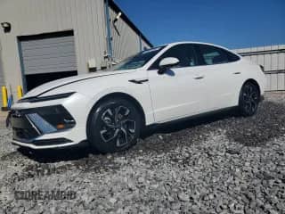 2025 Hyundai Sonata SEL с VIN KMHL64JA2SA448369, выставлен на аукционе Copart как лот 89736415 с пробегом 33 502 миль миль и Чистый • Clean title. История ставок и продаж доступна на DreamBid. Изображение 1.