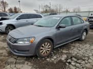 ✅ 2014 Volkswagen Passat S • VIN: 1VWAT7A33EC113876 • Lot: 93352545. Listed on Copart with 128,363 mi. Free auction sales archive from the USA and detailed vehicle history report at DreamBid. Image 1.