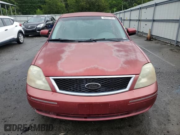 ✅ 2005 Ford Five Hundred SEL • VIN: 1FAFP24185G190624 • Lot: 56364185. Listed on Copart with Not provided. Free auction sales archive from the USA and detailed vehicle history report at DreamBid. Image 5.