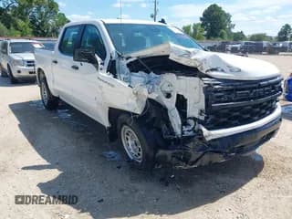 ✅ 2024 Chevrolet Silverado 1500 Work Truck • VIN: 1GCPAAEK5RZ252475 • Lot: 43203035. Listed on IAAI with 48,903 mi. Free auction sales archive from the USA and detailed vehicle history report at DreamBid. Image 1.