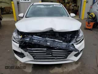 2020 Hyundai Accent SE with VIN 3KPC24A61LE094225, listed as a Copart auction lot 36822383 with 18,286 mi miles and . Bid and sale history available at DreamBid. Image 5.