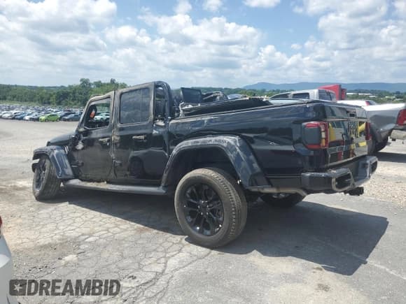 ✅ 2023 Jeep Gladiator High Altitude • VIN: 1C6HJTFG6PL555685 • Lot: 63339535. Listed on Copart with 25,094 mi. Free auction sales archive from the USA and detailed vehicle history report at DreamBid. Image 2.