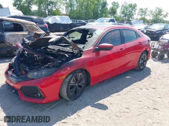 ✅ 2018 Honda Civic EX-L • VIN: SHHFK7H74JU221374 • Lot: 42965100. Listed on IAAI with Not provided. Free auction sales archive from the USA and detailed vehicle history report at DreamBid. Image 2.