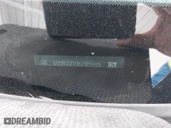 ✅ 2022 Chevrolet Silverado 1500 Work Truck • VIN: 3GCPAAEK8NG605513 • Lot: 42205410. Wystawiony na IAAI z przebiegiem 67 638 mil. Bezpłatny archiwum sprzedaży aukcyjnych z USA i szczegółowy raport historii pojazdu na DreamBid. Zdjęcie 9.