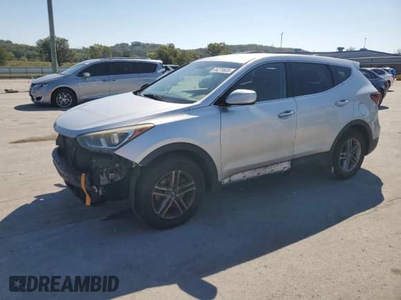 2017 Hyundai Santa Fe 2.4L with VIN 5XYZT3LB9HG434338, listed as a Copart auction lot 84279535 with 148,177 mi miles and Salvage title. Bid and sale history available at DreamBid. Image 1.