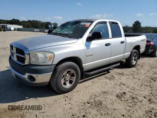 2008 Dodge 1500 ST with VIN 1D7HU18N48S584356, listed as a Copart auction lot 86313215 with 27,717 mi miles and Clean title. Bid and sale history available at DreamBid. Image 1.
