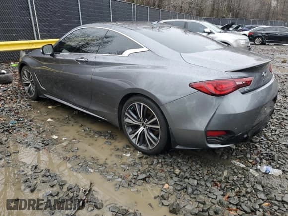 ✅ 2021 Infiniti Q60 Luxe • VIN: JN1EV7KL6MM470350 • Lot: 84838574. Listed on Copart with 27,374 mi. Free auction sales archive from the USA and detailed vehicle history report at DreamBid. Image 2.