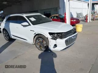 ✅ 2021 Audi e-tron Premium Plus • VIN: WA1LAAGE9MB024822 • Lot: 43668844. Wystawiony na IAAI z przebiegiem 77 319 mil. Bezpłatny archiwum sprzedaży aukcyjnych z USA i szczegółowy raport historii pojazdu na DreamBid. Zdjęcie 1.