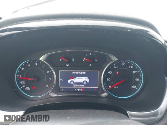 ✅ 2022 Chevrolet Traverse LT Cloth • VIN: 1GNERGKW1NJ129489 • Lot: 42366174. Listed on IAAI with 47,340 mi. Free auction sales archive from the USA and detailed vehicle history report at DreamBid. Image 7.