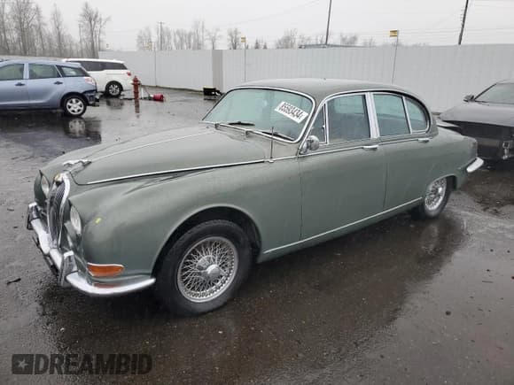 ✅ 1965 Jaguar S-Type • VIN: P1B76828BW • Lot: 85593434. Listed on Copart with 1,886 mi. Free auction sales archive from the USA and detailed vehicle history report at DreamBid. Image 1.