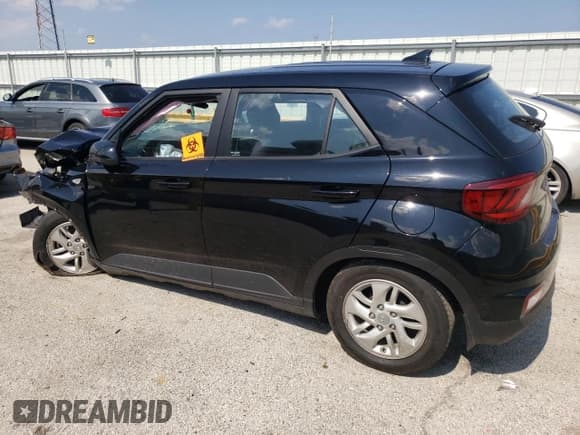 ✅ 2022 Hyundai Venue SE • VIN: KMHRB8A3XNU198171 • Lot: 62867884. Listed on Copart with Not provided. Free auction sales archive from the USA and detailed vehicle history report at DreamBid. Image 2.