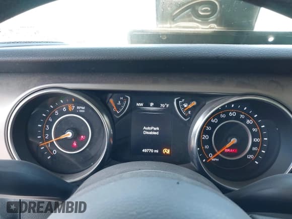 ✅ 2020 Jeep Gladiator Sport S • VIN: 1C6HJTAGXLL197315 • Lot: 42339221. Wystawiony na IAAI z przebiegiem 49 770 mil. Bezpłatny archiwum sprzedaży aukcyjnych z USA i szczegółowy raport historii pojazdu na DreamBid. Zdjęcie 7.