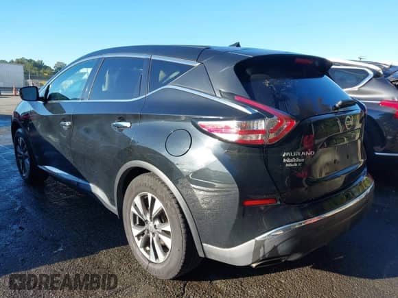2016 Nissan Murano SV with VIN 5N1AZ2MH5GN103929, listed as a IAAI auction lot 43354887 with 193,933 mi miles and . Bid and sale history available at DreamBid. Image 3.