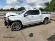 2025 Chevrolet Silverado 1500 LTZ with VIN 1GCUKGEL1SZ177890, listed as a Copart auction lot 81591325 with 5,415 mi miles and Salvage title. Bid and sale history available at DreamBid. Image 1.