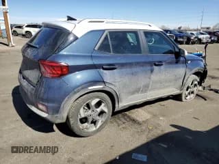 ✅ 2022 Hyundai Venue SEL • VIN: KMHRC8A33NU151481 • Lot: 47434845. Listed on Copart with 31,888 mi. Free auction sales archive from the USA and detailed vehicle history report at DreamBid. Image 3.
