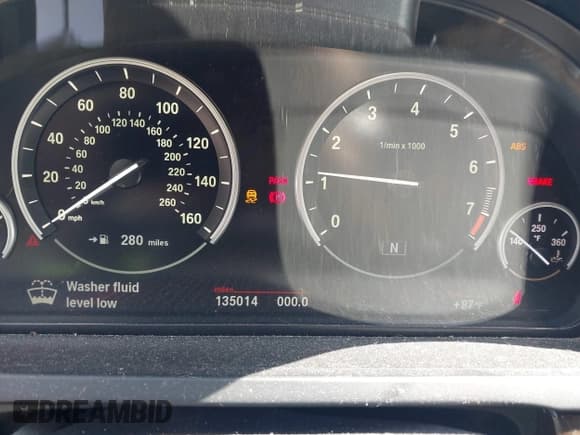 ✅ 2012 BMW 7 Series 740Li • VIN: WBAKB4C52CC575380 • Lot: 42270857. Listed on IAAI with 135,014 mi. Free auction sales archive from the USA and detailed vehicle history report at DreamBid. Image 7.