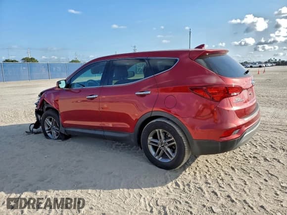 ✅ 2017 Hyundai Santa Fe 2.4L • VIN: 5XYZT3LB8HG382748 • Lot: 94420815. Listed on Copart with 69,317 mi. Free auction sales archive from the USA and detailed vehicle history report at DreamBid. Image 2.