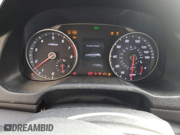 ✅ 2019 Hyundai Elantra Sport • VIN: KMHD04LB3KU820277 • Lot: 63289715. Listed on Copart with 117,689 mi. Free auction sales archive from the USA and detailed vehicle history report at DreamBid. Image 9.