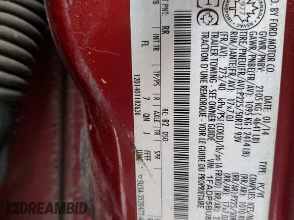 ✅ 2014 Ford C-Max SEL • VIN: 1FADP5BU8EL501918 • Lot: 50032795. Wystawiony na Copart z przebiegiem 206 698 mil. Bezpłatny archiwum sprzedaży aukcyjnych z USA i szczegółowy raport historii pojazdu na DreamBid. Zdjęcie 12.