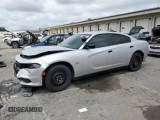 2018 Dodge Charger Police z VIN 2C3CDXKT1JH189163, wystawiony jako Copart lot #65536865 z przebiegiem 142 961 mil mil oraz Szkoda całkowita • Salvage title. Historia ofert i sprzedaży dostępna na DreamBid. Obrazek 1.