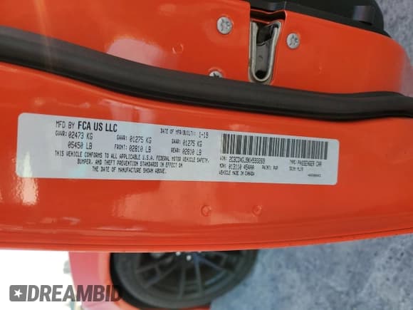 ✅ 2019 Dodge Charger Scat Pack • VIN: 2C3CDXGJ9KH593269 • Лот: 67630865. Опубликован ранее на Copart с пробегом 50 973 миль. Бесплатный доступ к архиву аукционных продаж из США и подробный отчёт об истории автомобиля на DreamBid. Изображение 12.