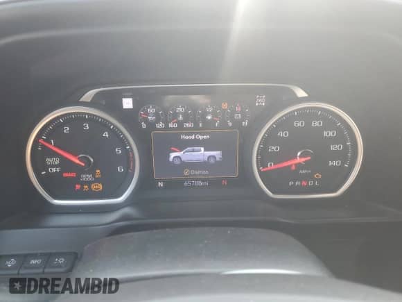 2020 Chevrolet Silverado 1500 High Country с VIN 1GCUYHET5LZ168227, выставлен на аукционе Copart как лот 62634245 с пробегом 65 788 миль миль и Списание • Salvage title. История ставок и продаж доступна на DreamBid. Изображение 9.