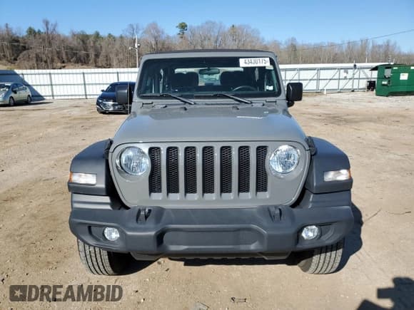 ✅ 2022 Jeep Wrangler Sport S • VIN: 1C4GJXAN1NW174758 • Лот: 43430175. Опубликован ранее на Copart с пробегом 29 924 миль. Бесплатный доступ к архиву аукционных продаж из США и подробный отчёт об истории автомобиля на DreamBid. Изображение 5.