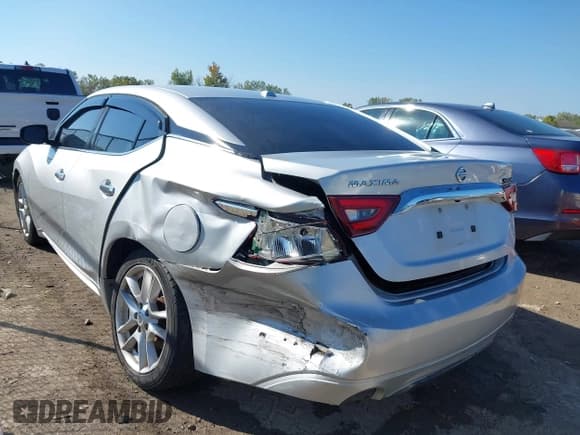 ✅ 2016 Nissan Maxima SR • VIN: 1N4AA6AP7GC425567 • Lot: 43237989. Listed on IAAI with 153,848 mi. Free auction sales archive from the USA and detailed vehicle history report at DreamBid. Image 3.