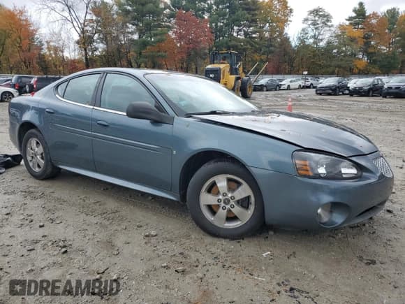 ✅ 2006 Pontiac Grand Prix • VIN: 2G2WP552861179144 • Lot: 89700845. Wystawiony na Copart z przebiegiem 45 902 mil. Bezpłatny archiwum sprzedaży aukcyjnych z USA i szczegółowy raport historii pojazdu na DreamBid. Zdjęcie 4.