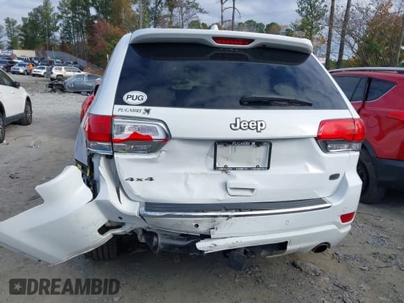 ✅ 2018 Jeep Grand Cherokee High Altitude • VIN: 1C4RJFCG2JC305628 • Lot: 40919191. Listed on IAAI with 77,825 mi. Free auction sales archive from the USA and detailed vehicle history report at DreamBid. Image 16.