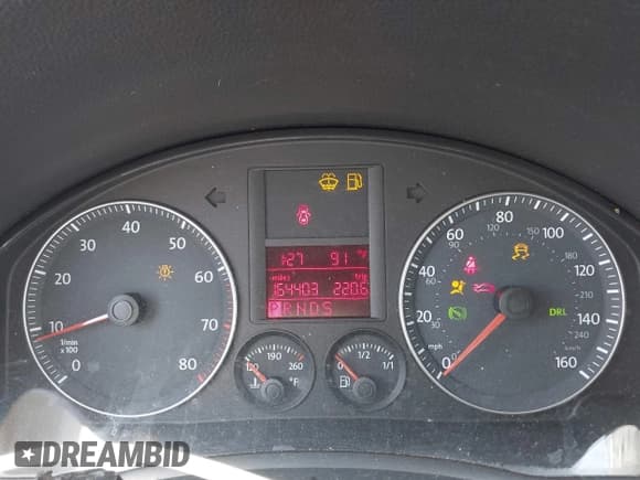 ✅ 2009 Volkswagen Rabbit S • VIN: WVWDA71K39W083764 • Lot: 42051848. Listed on IAAI with 164,403 mi. Free auction sales archive from the USA and detailed vehicle history report at DreamBid. Image 7.