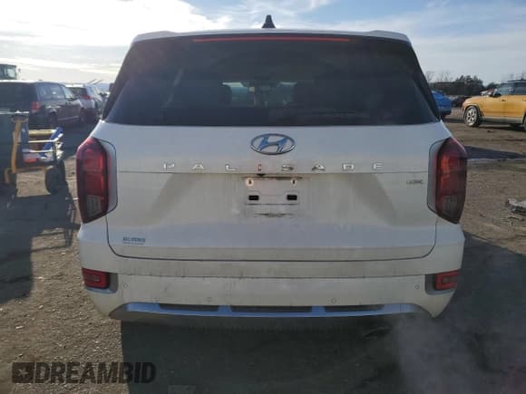 ✅ 2021 Hyundai Palisade Calligraphy • VIN: KM8R7DHE2MU233916 • Лот: 45238545. Опубликован ранее на Copart с пробегом 42 471 миль. Бесплатный доступ к архиву аукционных продаж из США и подробный отчёт об истории автомобиля на DreamBid. Изображение 6.