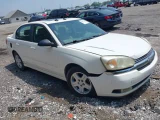 2005 Chevrolet Malibu LT with VIN 1G1ZU54845F183344, listed as a IAAI auction lot 42811335 with 131,788 mi miles and . Bid and sale history available at DreamBid. Image 1.