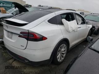 ✅ 2016 Tesla Model X 70D • VIN: 5YJXCAE20GF001814 • Lot: 35925843. Listed on Copart with Not provided. Free auction sales archive from the USA and detailed vehicle history report at DreamBid. Image 3.
