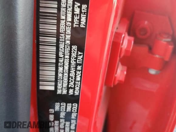 ✅ 2017 Jeep Renegade Sport • VIN: ZACCJBAH1HPF06226 • Lot: 79930754. Listed on Copart with 111,478 mi. Free auction sales archive from the USA and detailed vehicle history report at DreamBid. Image 12.