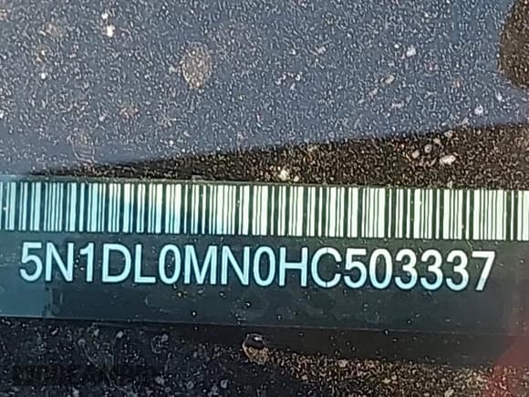 ✅ 2017 Infiniti QX60 • VIN: 5N1DL0MN0HC503337 • Лот: 43357265. Опубликован ранее на IAAI с пробегом 114 983 миль. Бесплатный доступ к архиву аукционных продаж из США и подробный отчёт об истории автомобиля на DreamBid. Изображение 17.