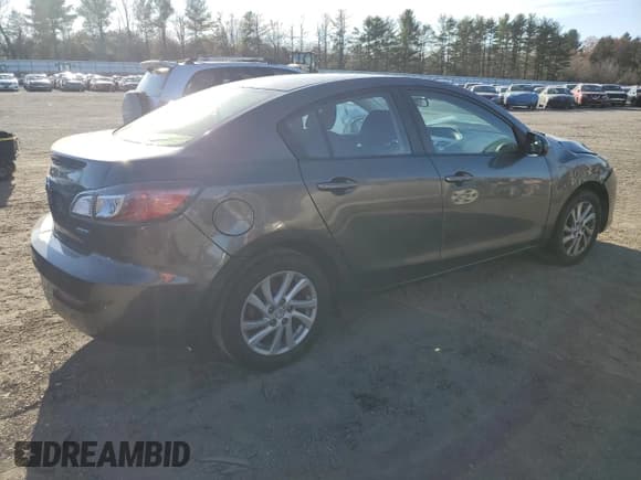 ✅ 2012 Mazda 3 i Touring • VIN: JM1BL1V72C1567711 • Lot: 92063405. Listed on Copart with 232,963 mi. Free auction sales archive from the USA and detailed vehicle history report at DreamBid. Image 3.
