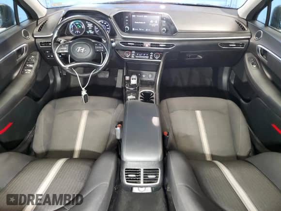 2022 Hyundai Sonata SEL with VIN KMHL34JJ4NA039061, listed as a Copart auction lot 70558845 with 117,623 mi miles and Clean title. Bid and sale history available at DreamBid. Image 8.