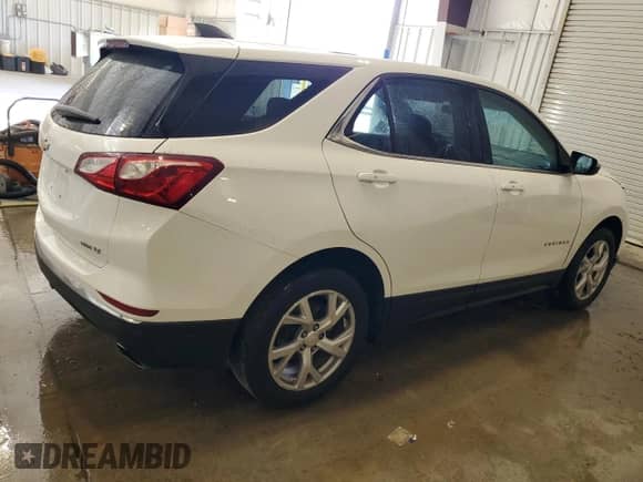 2018 Chevrolet Equinox LT with VIN 2GNAXTEX2J6209814, listed as a Copart auction lot 82702085 with 112,374 mi miles and Salvage title. Bid and sale history available at DreamBid. Image 3.