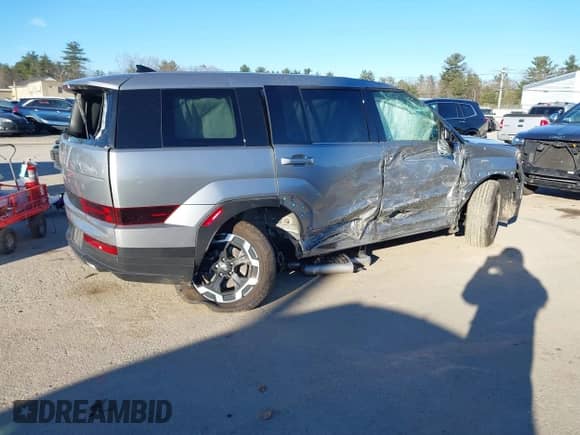 2024 Hyundai Santa Fe SE с VIN 5NMP1DGL3RH035051, выставлен на аукционе IAAI как лот 41009239 с пробегом 13 345 миль миль и . История ставок и продаж доступна на DreamBid. Изображение 4.