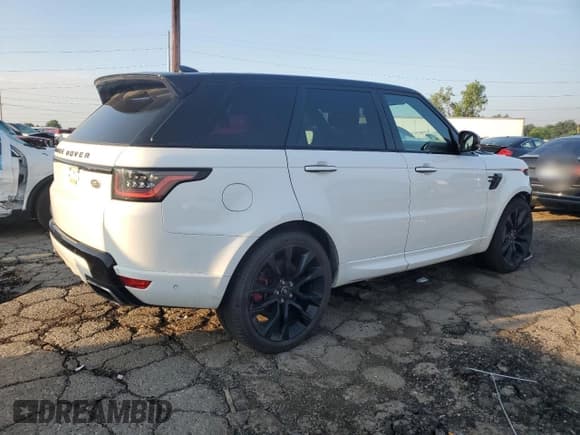 ✅ 2022 Land Rover Range Rover Sport HST • VIN: SALWS2RU1NA226094 • Lot: 63099815. Listed on Copart with 76,626 mi. Free auction sales archive from the USA and detailed vehicle history report at DreamBid. Image 3.