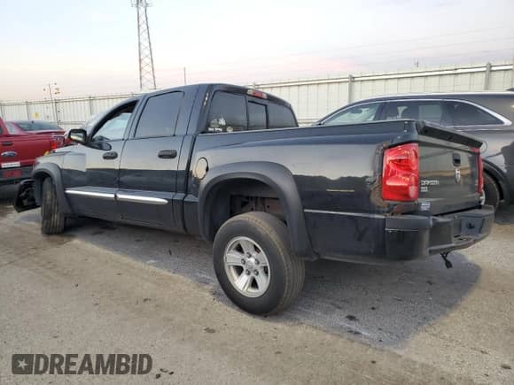 2008 Dodge Dakota SLT with VIN 1D7HE48N58S536752, listed as a Copart auction lot 79686974 with 220,024 mi miles and Salvage title. Bid and sale history available at DreamBid. Image 2.