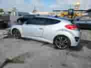 2016 Hyundai Veloster Turbo with VIN KMHTC6AE0GU257353, listed as a Copart auction lot 85751845 with 82,152 mi miles and Salvage title. Bid and sale history available at DreamBid. Image 2.