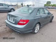 ✅ 2012 Mercedes-Benz C 300 Sport • VIN: WDDGF8BB6CA697821 • Lot: 42347842. Listed on IAAI with 106,745 mi. Free auction sales archive from the USA and detailed vehicle history report at DreamBid. Image 4.