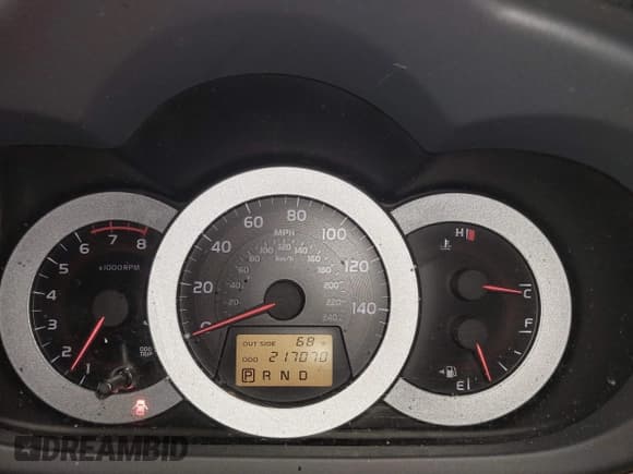 ✅ 2007 Toyota RAV4 Limited • VIN: JTMBK31V076016009 • Lot: 43021140. Listed on IAAI with 217,070 mi. Free auction sales archive from the USA and detailed vehicle history report at DreamBid. Image 7.