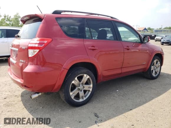 ✅ 2010 Toyota RAV4 Sport • VIN: JTMRK4DV3A5093809 • Lot: 59914255. Listed on Copart with 225,664 mi. Free auction sales archive from the USA and detailed vehicle history report at DreamBid. Image 3.