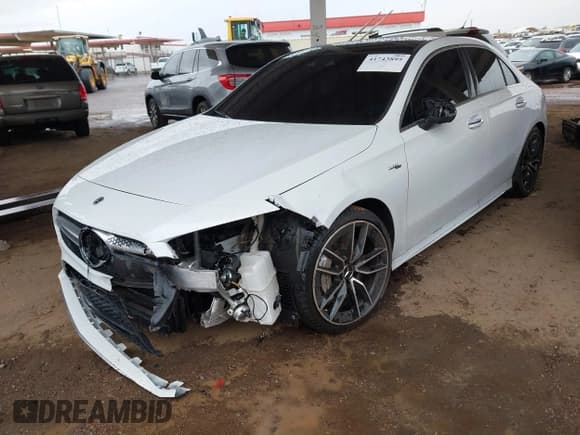 ✅ 2021 Mercedes-Benz A 35 AMG • VIN: W1K3G5BB9MJ321173 • Lot: 41743895. Listed on IAAI with 52,247 mi. Free auction sales archive from the USA and detailed vehicle history report at DreamBid. Image 15.