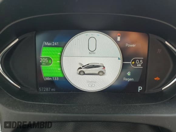 ✅ 2017 Chevrolet Bolt EV LT • VIN: 1G1FW6S08H4179572 • Lot: 69656114. Wystawiony na Copart z przebiegiem 57 287 mil. Bezpłatny archiwum sprzedaży aukcyjnych z USA i szczegółowy raport historii pojazdu na DreamBid. Zdjęcie 9.